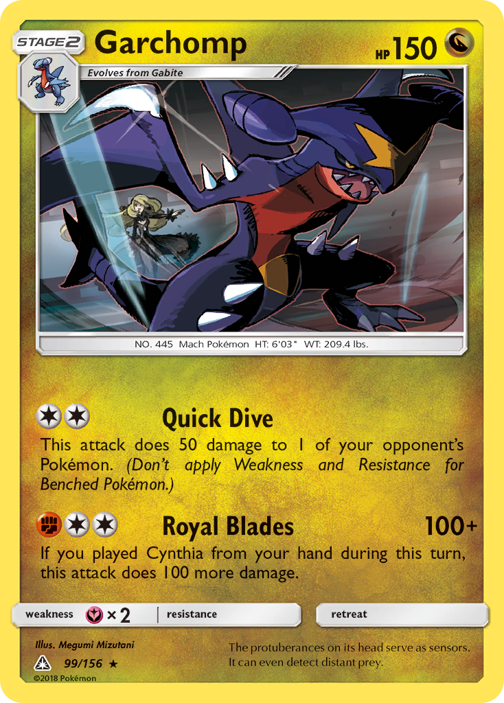 Garchomp (99/156) [Sun & Moon: Ultra Prism] - The Mythic Store | 24h Order Processing
