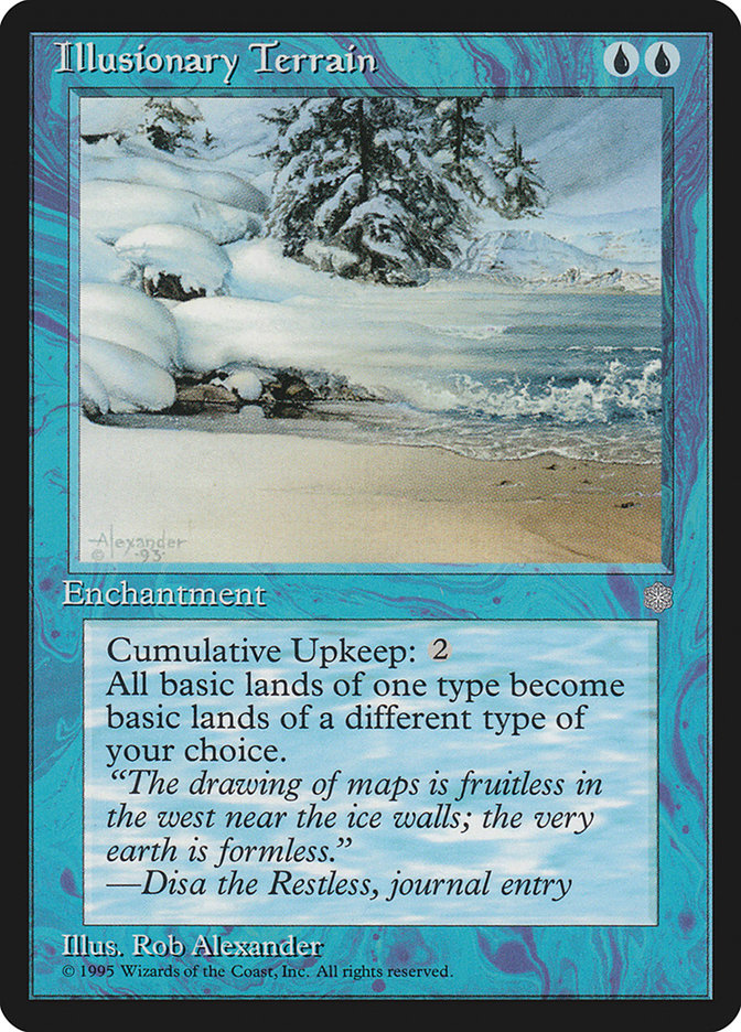 Illusionary Terrain [Ice Age] - The Mythic Store | 24h Order Processing