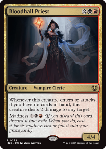 Bloodhall Priest [Innistrad Remastered] - The Mythic Store | 24h Order Processing