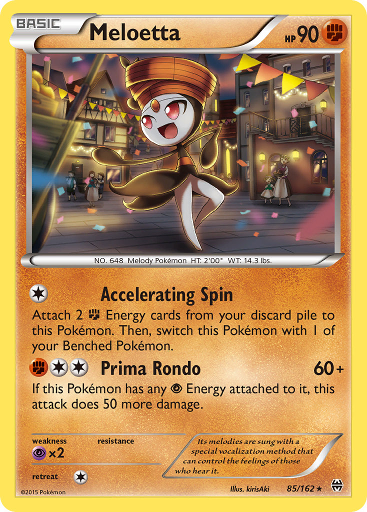 Meloetta (85/162) [XY: BREAKthrough] - The Mythic Store | 24h Order Processing
