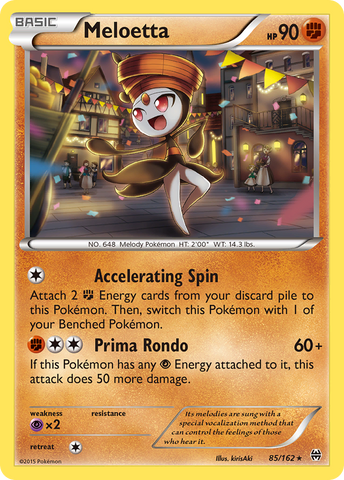Meloetta (85/162) [XY: BREAKthrough] - The Mythic Store | 24h Order Processing