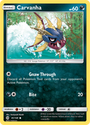 Carvanha (81/149) [Sun & Moon: Base Set] - The Mythic Store | 24h Order Processing