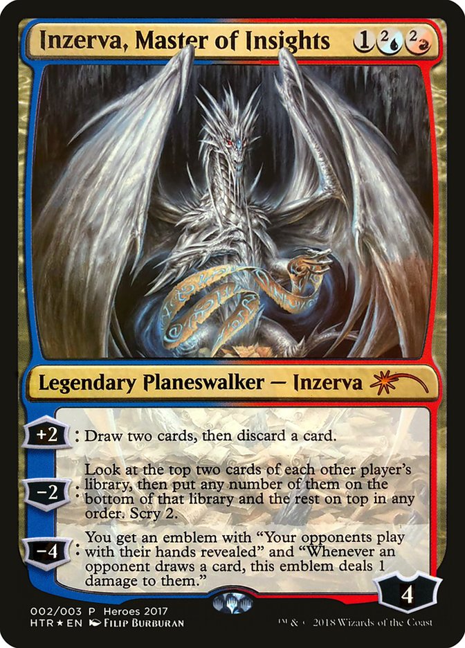 Inzerva, Master of Insights [Heroes of the Realm] - The Mythic Store | 24h Order Processing