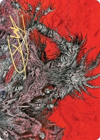 Varragoth, Bloodsky Sire Art Card (Gold-Stamped Signature) [Kaldheim Art Series] - The Mythic Store | 24h Order Processing