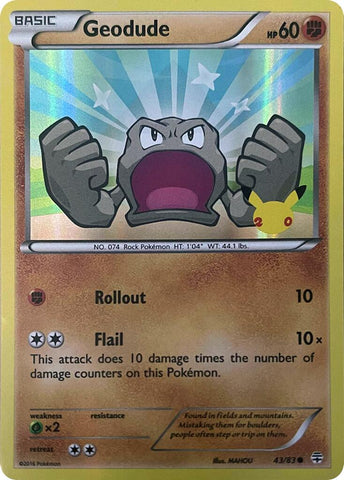 Geodude (043/083) [Celebrations: 25th Anniversary] - The Mythic Store | 24h Order Processing