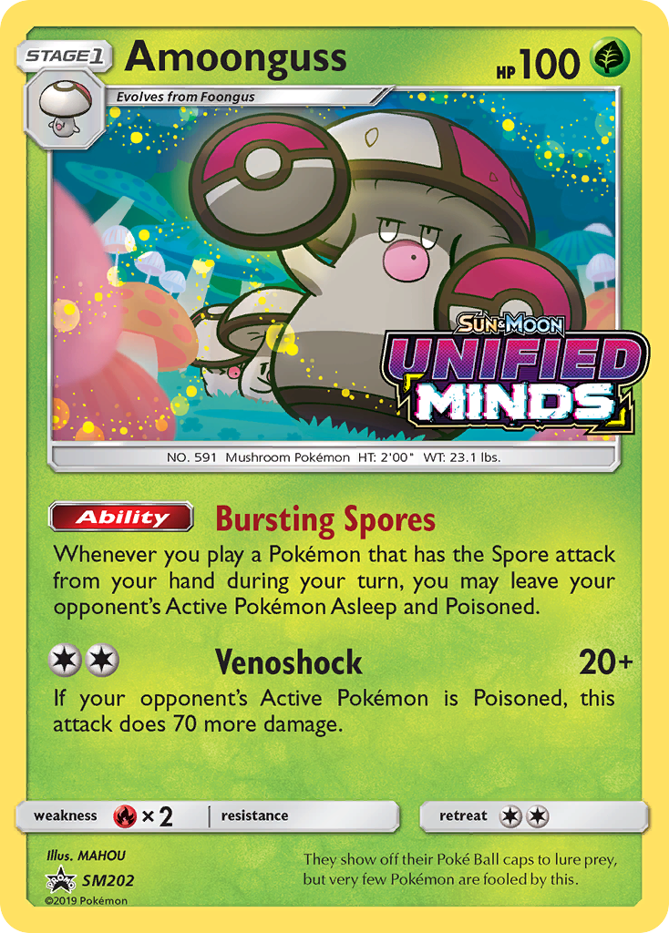 Amoonguss (SM202) [Sun & Moon: Black Star Promos] - The Mythic Store | 24h Order Processing