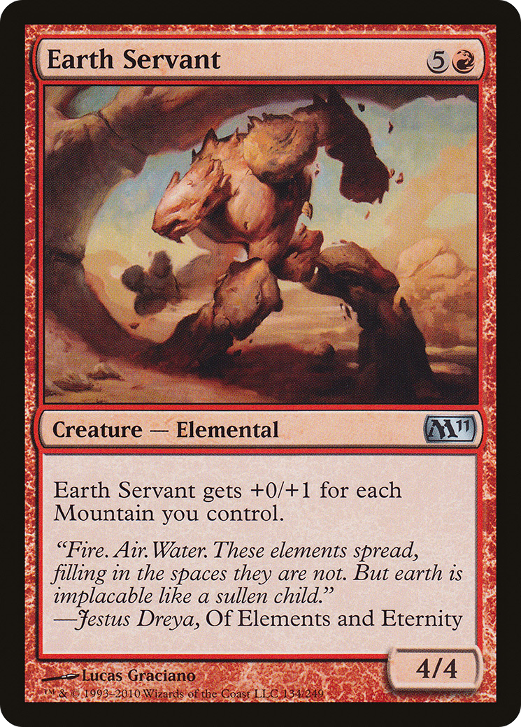 Earth Servant [Magic 2011] - The Mythic Store | 24h Order Processing
