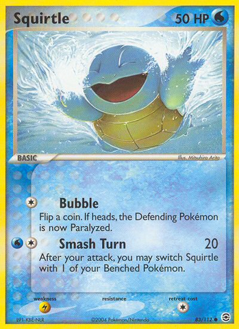 Squirtle (83/112) [EX: FireRed & LeafGreen] - The Mythic Store | 24h Order Processing