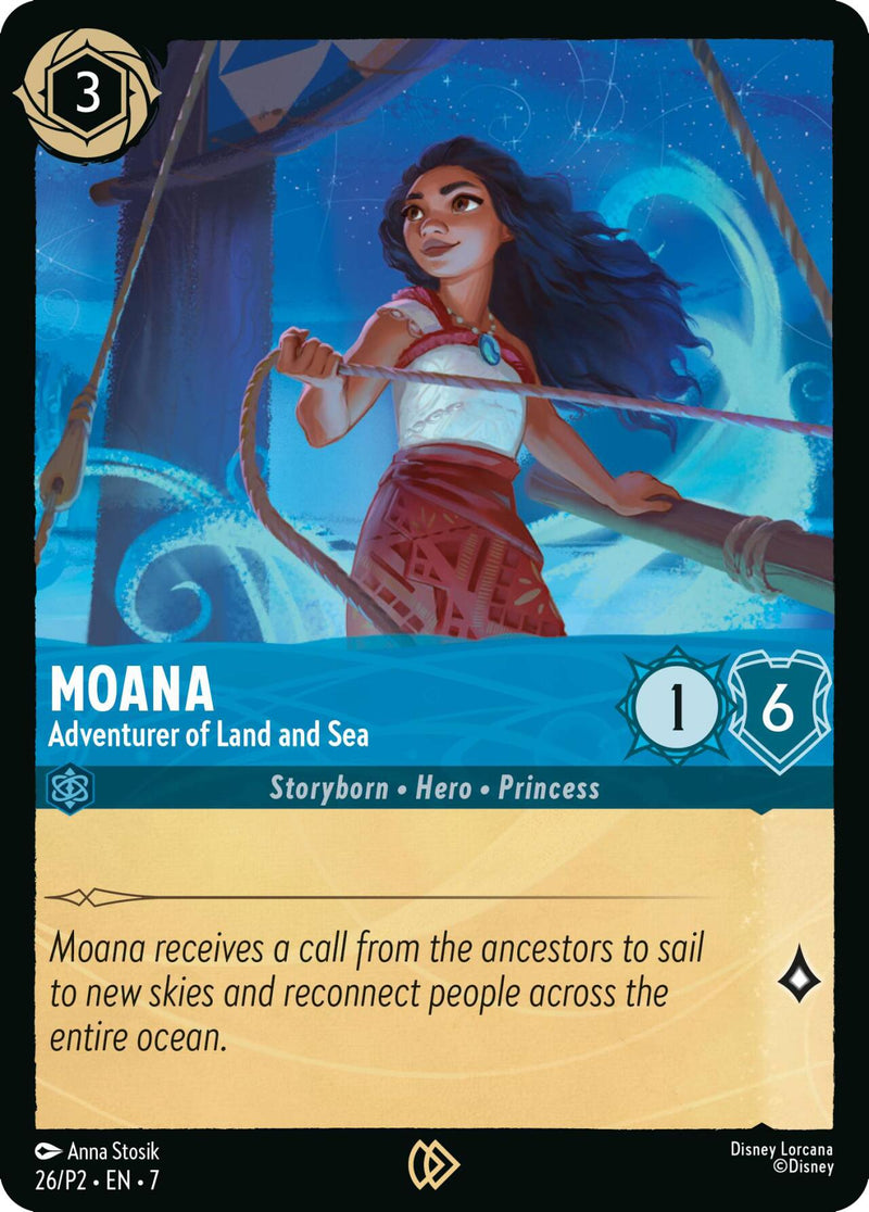 Moana - Adventurer of Land and Sea (26) [Promo Cards] - The Mythic Store | 24h Order Processing