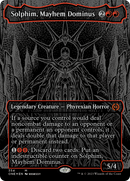 Solphim, Mayhem Dominus (Oil Slick Raised Foil) [Phyrexia: All Will Be One] - The Mythic Store | 24h Order Processing