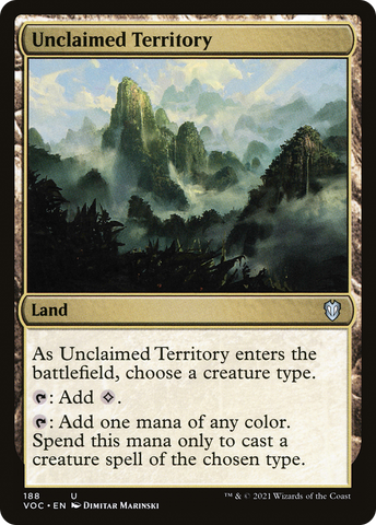Unclaimed Territory [Innistrad: Crimson Vow Commander] - The Mythic Store | 24h Order Processing