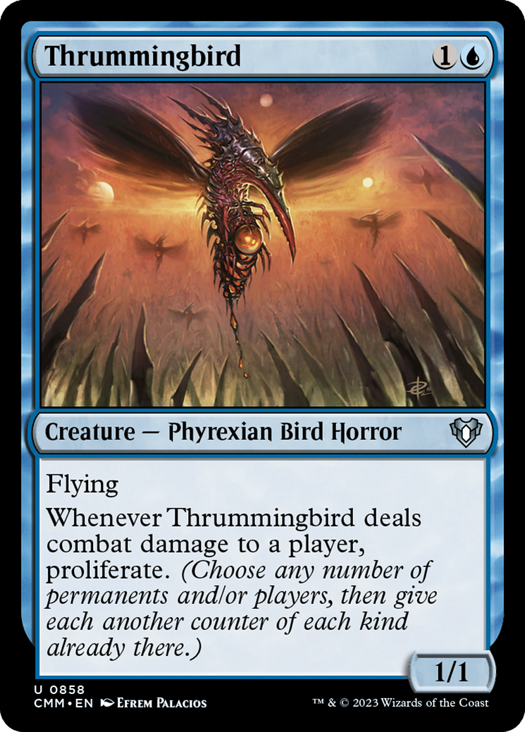 Thrummingbird [Commander Masters] - The Mythic Store | 24h Order Processing