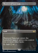 Shattered Sanctum (Borderless Alternate Art) [Innistrad: Crimson Vow] - The Mythic Store | 24h Order Processing