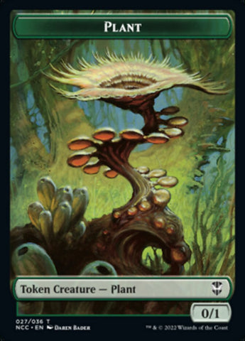 Plant // Citizen Double-Sided Token [Streets of New Capenna Commander Tokens] - The Mythic Store | 24h Order Processing