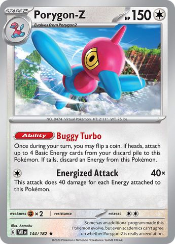 Porygon-Z (144/182) [Scarlet & Violet: Paradox Rift] - The Mythic Store | 24h Order Processing