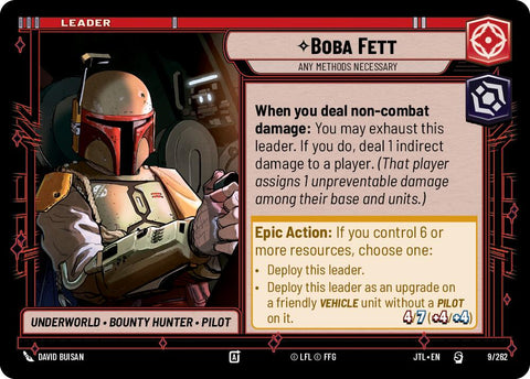 Boba Fett - Any Methods Necessary (009/262) (009/257) [Jump to Lightspeed] - The Mythic Store | 24h Order Processing