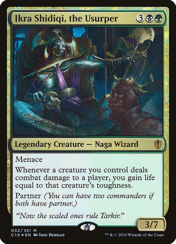 Ikra Shidiqi, the Usurper [Commander 2016] - The Mythic Store | 24h Order Processing