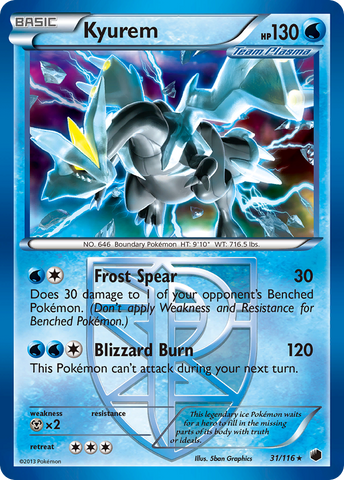 Kyurem (31/116) [Black & White: Plasma Freeze] - The Mythic Store | 24h Order Processing