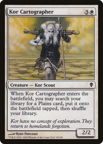 Kor Cartographer [Zendikar] - The Mythic Store | 24h Order Processing