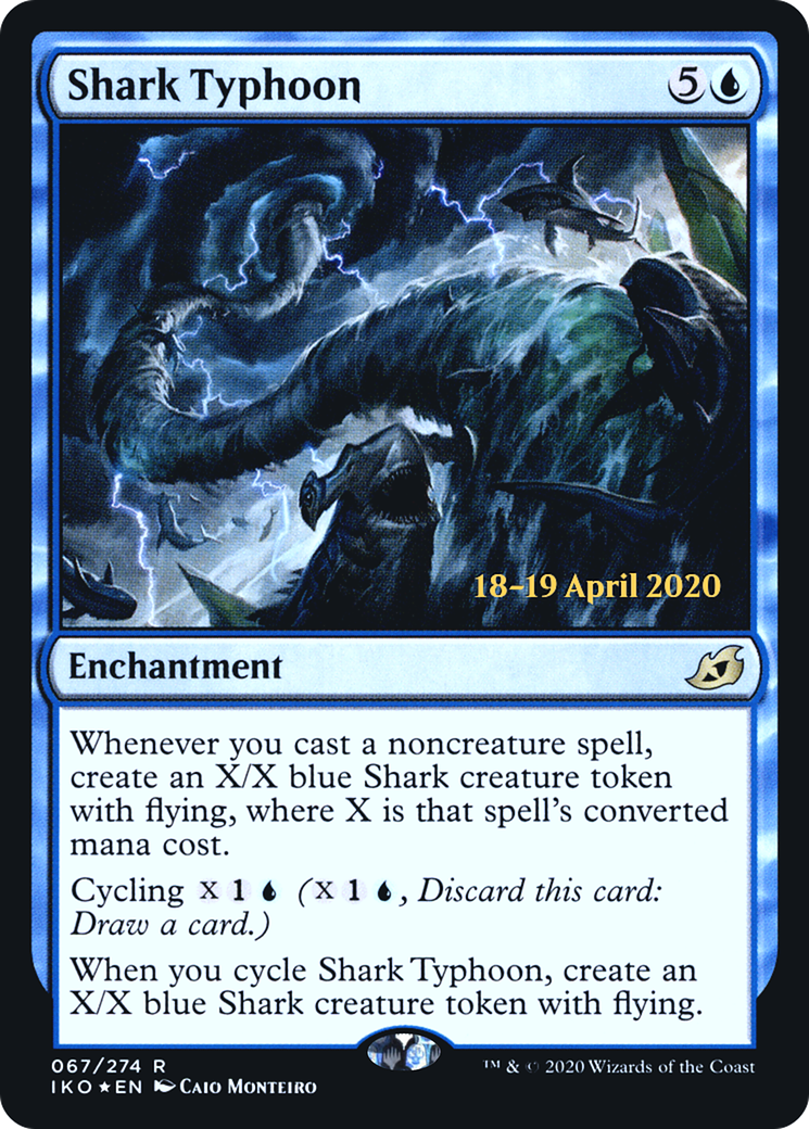 Shark Typhoon [Ikoria: Lair of Behemoths Prerelease Promos] - The Mythic Store | 24h Order Processing