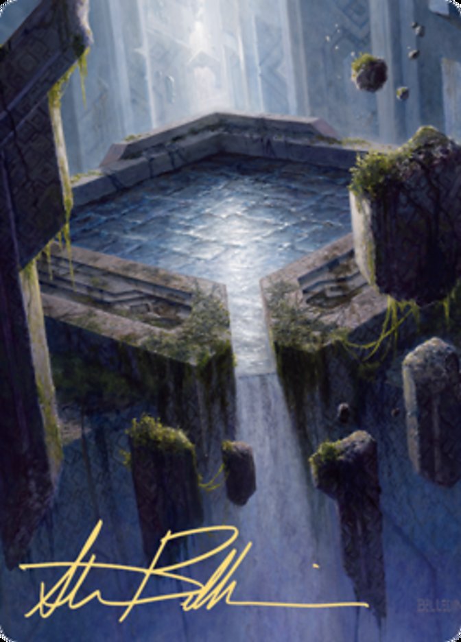 Morphic Pool Art Card (Gold-Stamped Signature) [Zendikar Rising Art Series] - The Mythic Store | 24h Order Processing