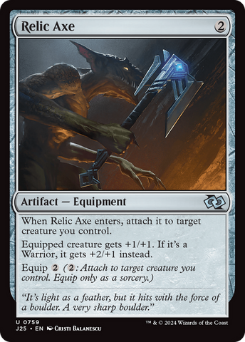 Relic Axe [Foundations Jumpstart] - The Mythic Store | 24h Order Processing