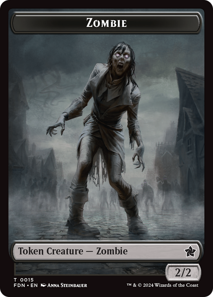 Rat (0014) // Zombie Double-Sided Token [Foundations Tokens] - The Mythic Store | 24h Order Processing