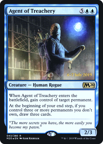 Agent of Treachery [Core Set 2020 Prerelease Promos] - The Mythic Store | 24h Order Processing