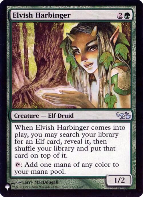 Elvish Harbinger (Retro Frame) [The List] - The Mythic Store | 24h Order Processing