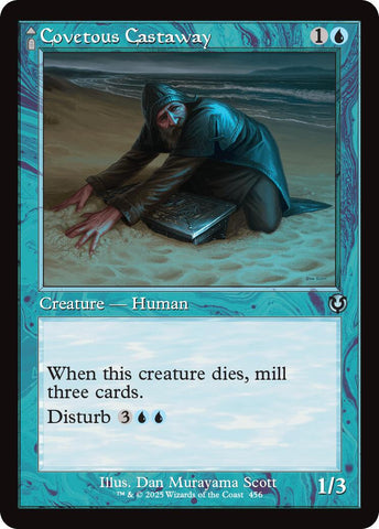Covetous Castaway // Ghostly Castigator (Retro Frame) [Innistrad Remastered] - The Mythic Store | 24h Order Processing