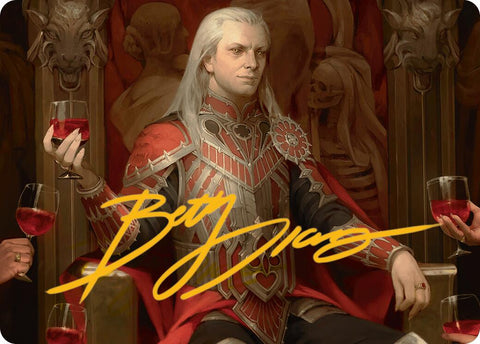 Edgar Markov Art Card (Gold-Stamped Signature) [Innistrad Remastered Art Series] - The Mythic Store | 24h Order Processing