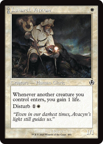 Lunarch Veteran // Luminous Phantom (Retro Frame) [Innistrad Remastered] - The Mythic Store | 24h Order Processing