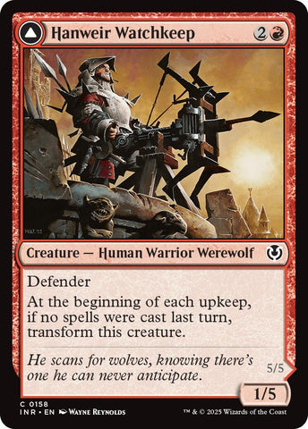 Hanweir Watchkeep // Bane of Hanweir [Innistrad Remastered] - The Mythic Store | 24h Order Processing