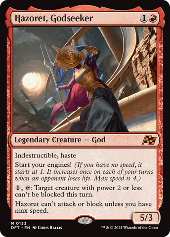 Hazoret, Godseeker [Aetherdrift] - The Mythic Store | 24h Order Processing