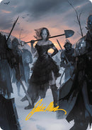 Heartless Summoning Art Card (Gold-Stamped Signature) [Innistrad Remastered Art Series] - The Mythic Store | 24h Order Processing