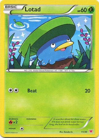 Lotad (11/30) [XY: Trainer Kit 2 - Latias] - The Mythic Store | 24h Order Processing
