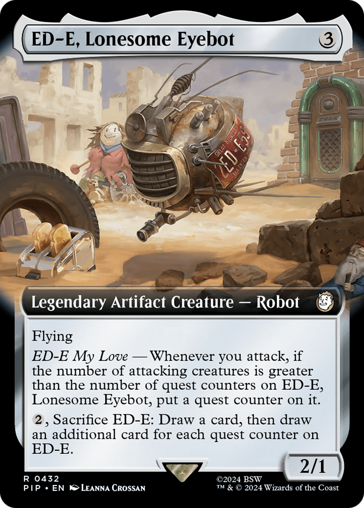 ED-E, Lonesome Eyebot (Extended Art) [Fallout] - The Mythic Store | 24h Order Processing
