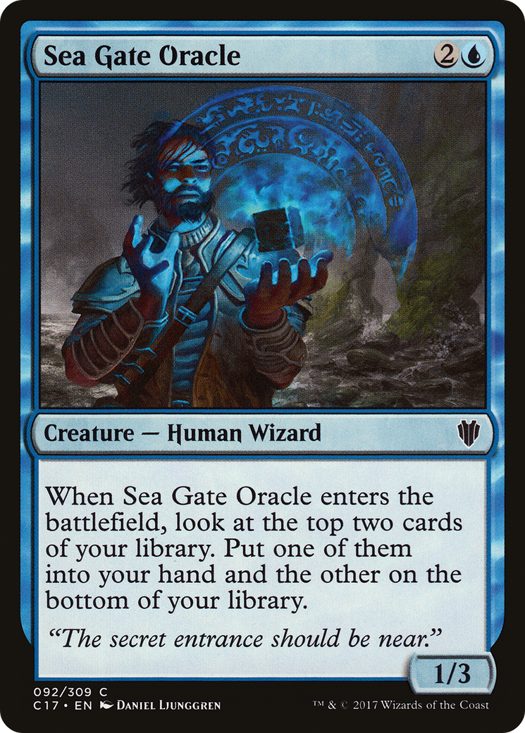 Sea Gate Oracle [Commander 2017] - The Mythic Store | 24h Order Processing