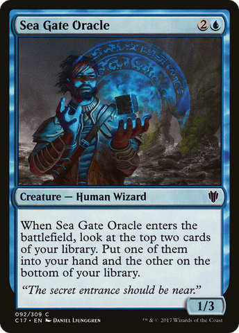 Sea Gate Oracle [Commander 2017] - The Mythic Store | 24h Order Processing