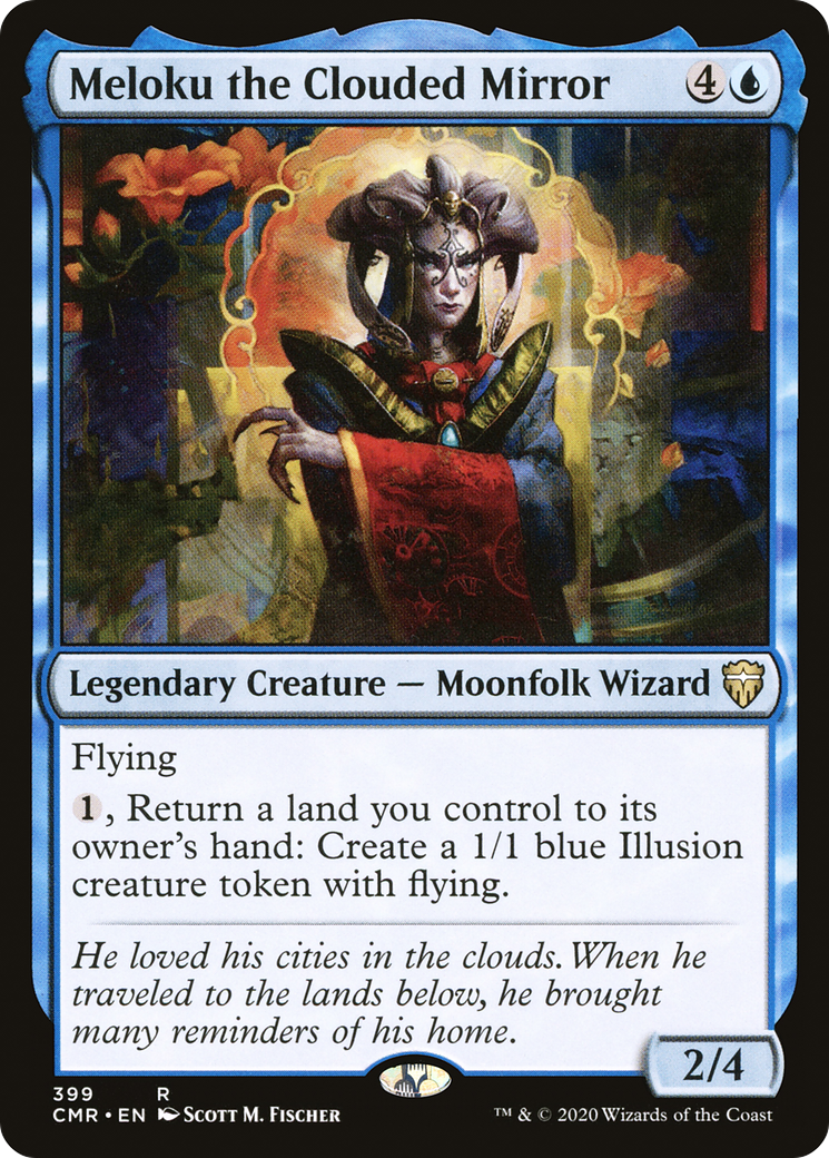 Meloku the Clouded Mirror [Commander Legends] - The Mythic Store | 24h Order Processing