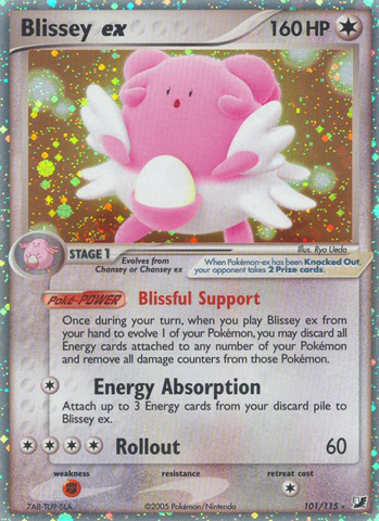 Blissey ex (101/115) [EX: Unseen Forces] - The Mythic Store | 24h Order Processing