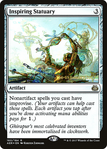 Inspiring Statuary [Aether Revolt Prerelease Promos] - The Mythic Store | 24h Order Processing
