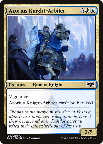 Azorius Knight-Arbiter [Ravnica Allegiance] - The Mythic Store | 24h Order Processing