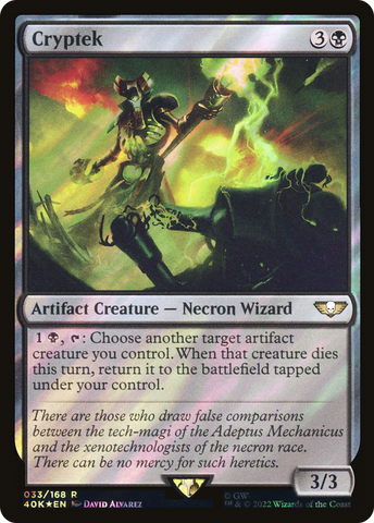 Cryptek (Surge Foil) [Warhammer 40,000] - The Mythic Store | 24h Order Processing