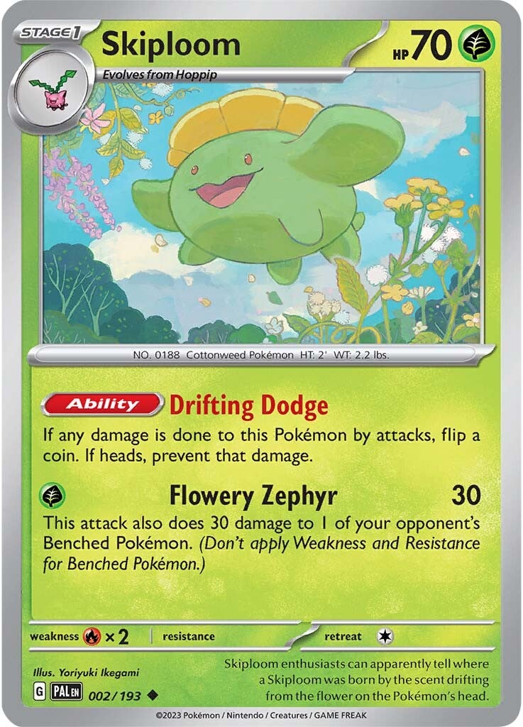 Skiploom (002/193) [Scarlet & Violet: Paldea Evolved] - The Mythic Store | 24h Order Processing