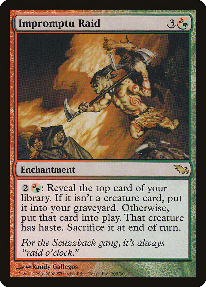 Impromptu Raid [Shadowmoor] - The Mythic Store | 24h Order Processing