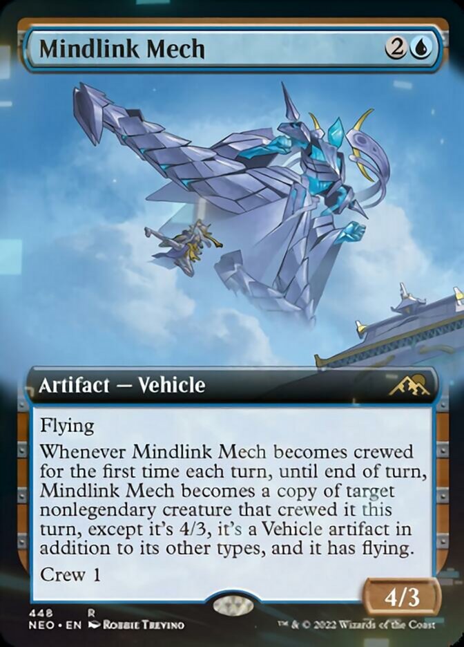Mindlink Mech (Extended Art) [Kamigawa: Neon Dynasty] - The Mythic Store | 24h Order Processing