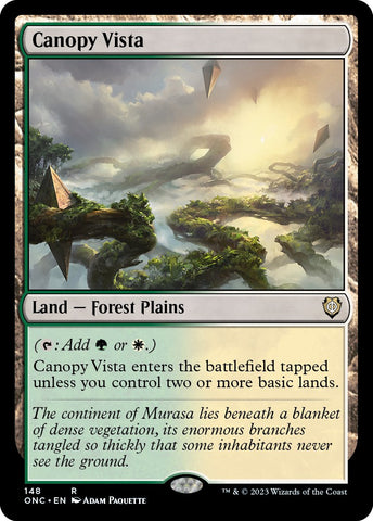 Canopy Vista [Phyrexia: All Will Be One Commander] - The Mythic Store | 24h Order Processing
