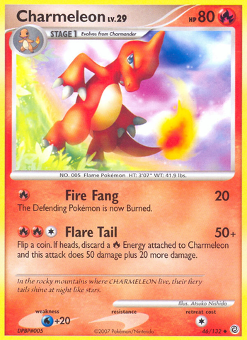 Charmeleon (46/132) [Diamond & Pearl: Secret Wonders] - The Mythic Store | 24h Order Processing