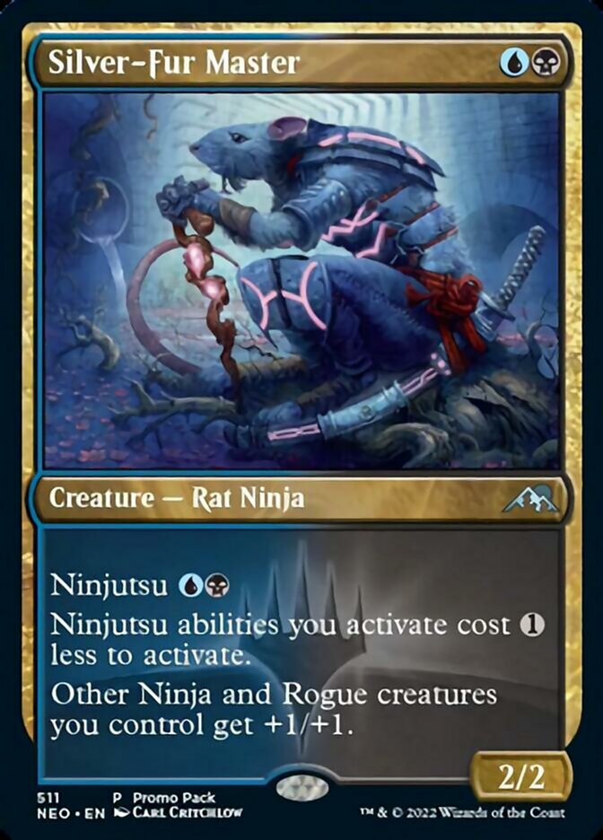 Silver-Fur Master (Promo Pack) [Kamigawa: Neon Dynasty Promos] - The Mythic Store | 24h Order Processing